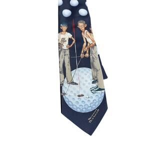 1995 Brown and Bigelow inspired by art‎ of Norman Rockwell
Men’s classy Neck Tie